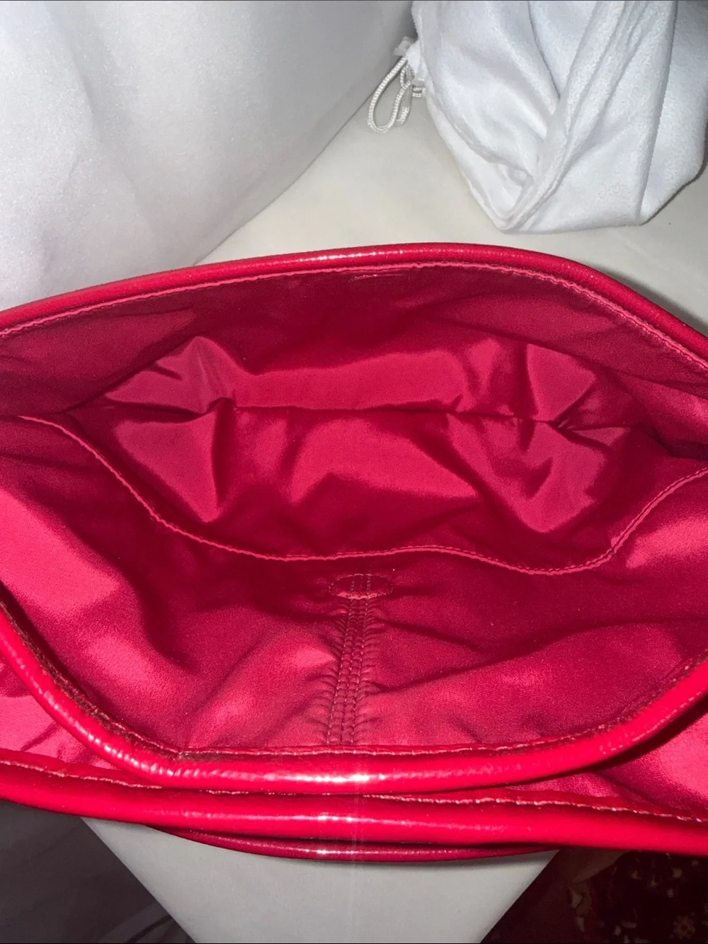 Brighton Nylon Hobo In Red